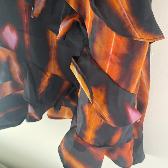 Topshop Rustic Ruffle Tunic - Picture 4 of 4